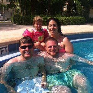 Pool with Family
